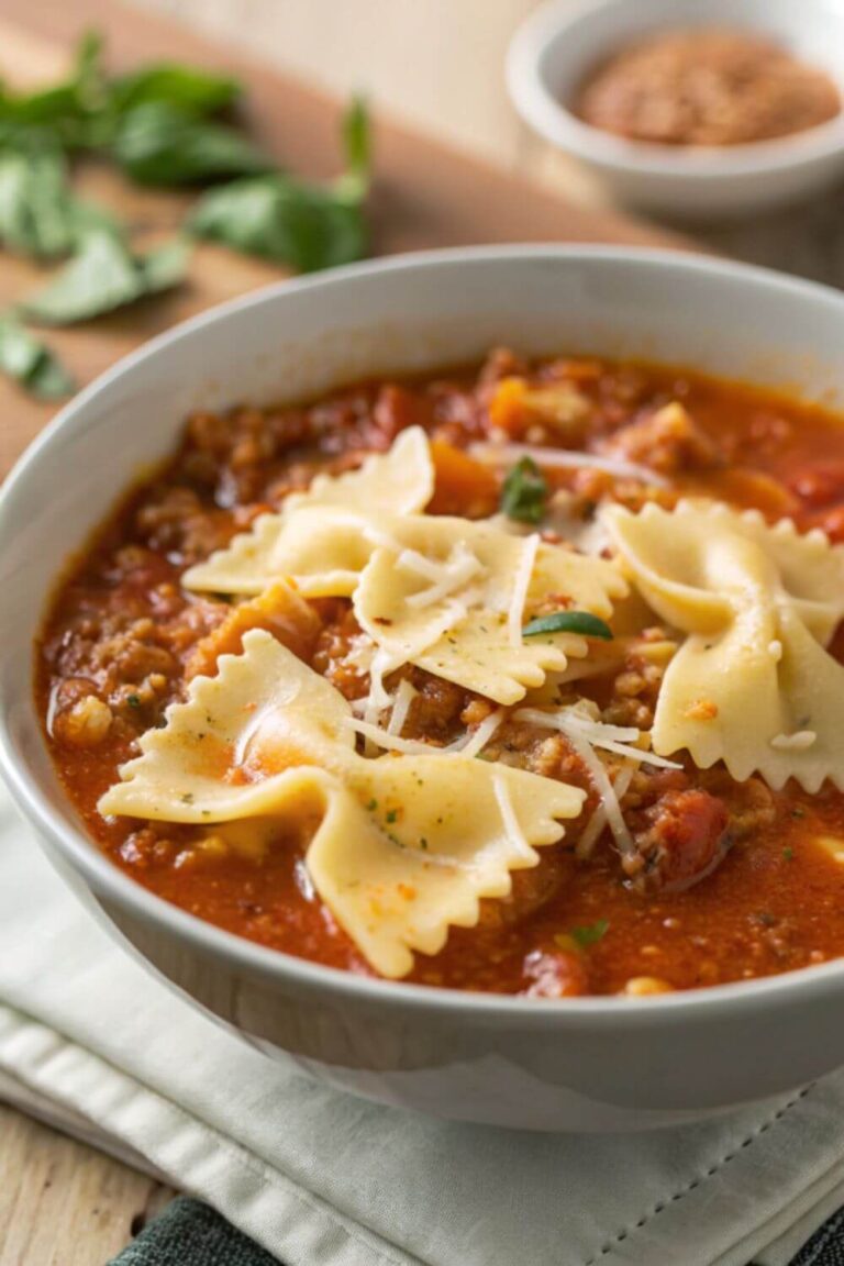 Lasagna Soup Recipe: A Cozy, Comforting Twist on a Classic