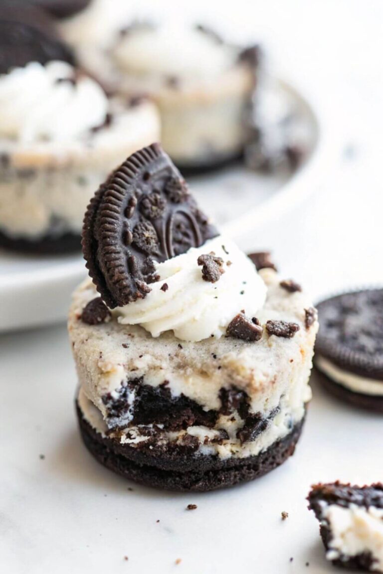 Mini Oreo Cheesecake Bites