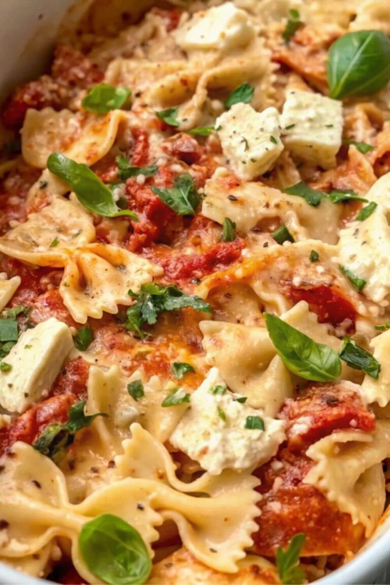 Baked Feta Pasta Recipe