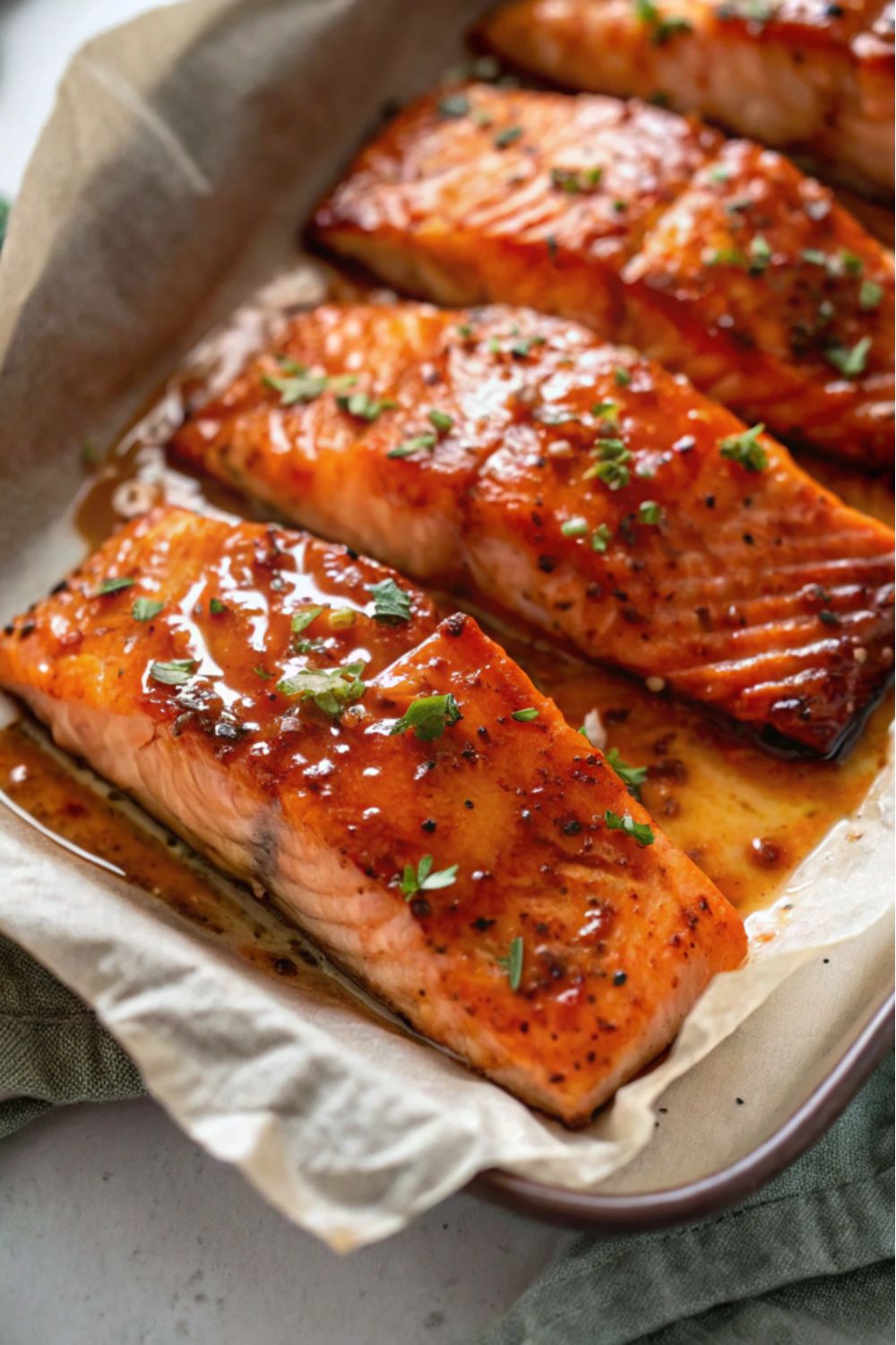 Best Sticky Honey Glazed Salmon Recipe