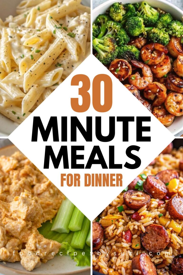 30-Minute Meals: Quick & Easy Dinner Ideas