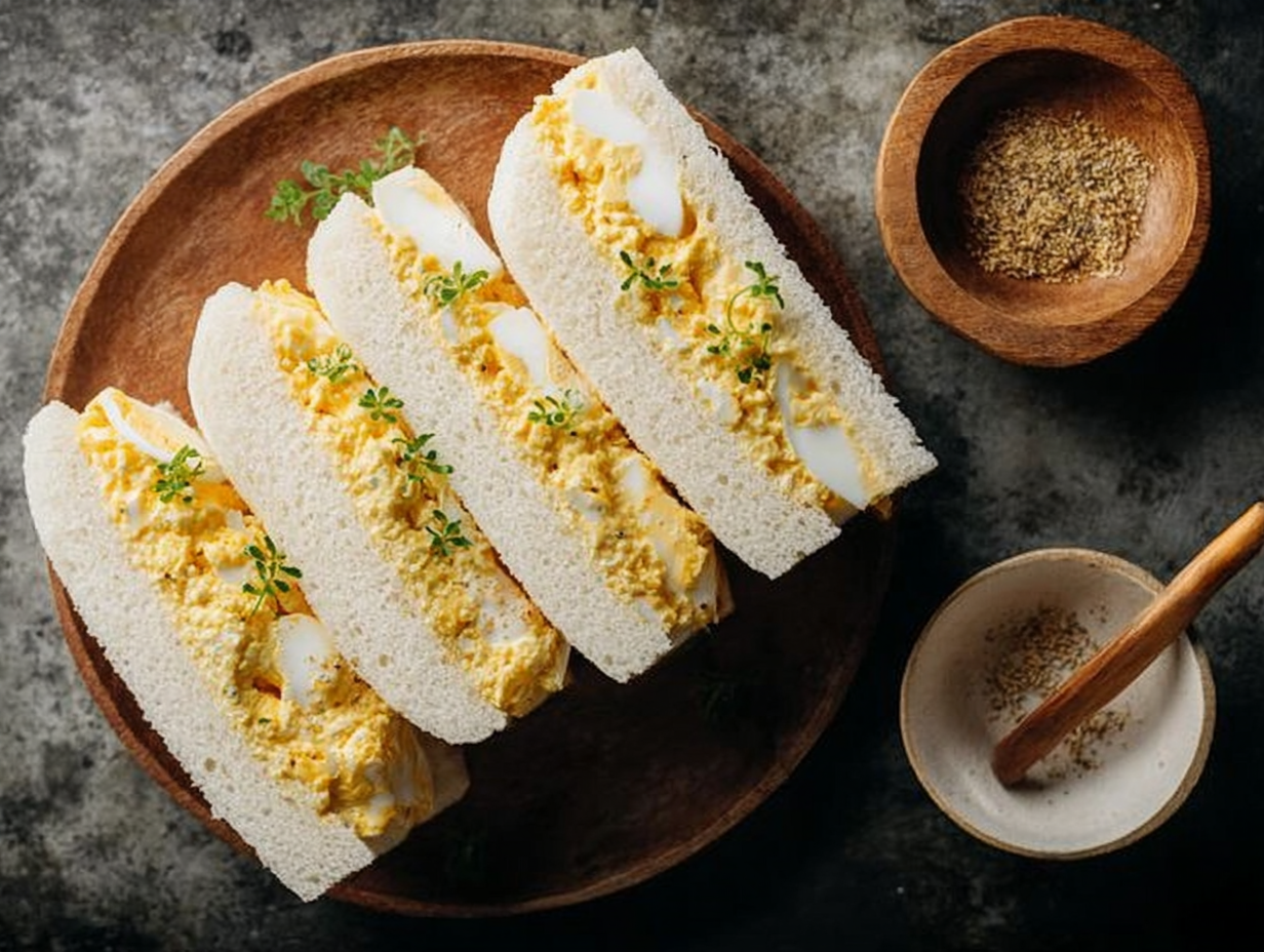 Japanese Egg Sandwich (Tamago Sando)